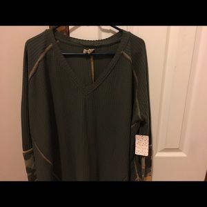 NWT Free People thermal top.